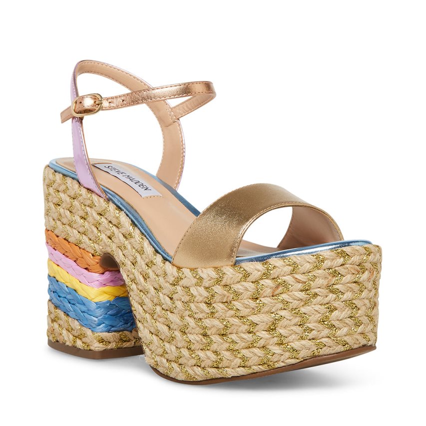 Sandalias de Plataforma Steve Madden Andrea Mujer Multicolor | ES GR2S09